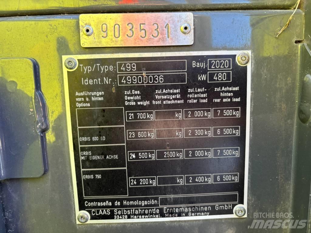 CLAAS Jaguar 960 4WD Strojevi za krmu na vlastiti pogon