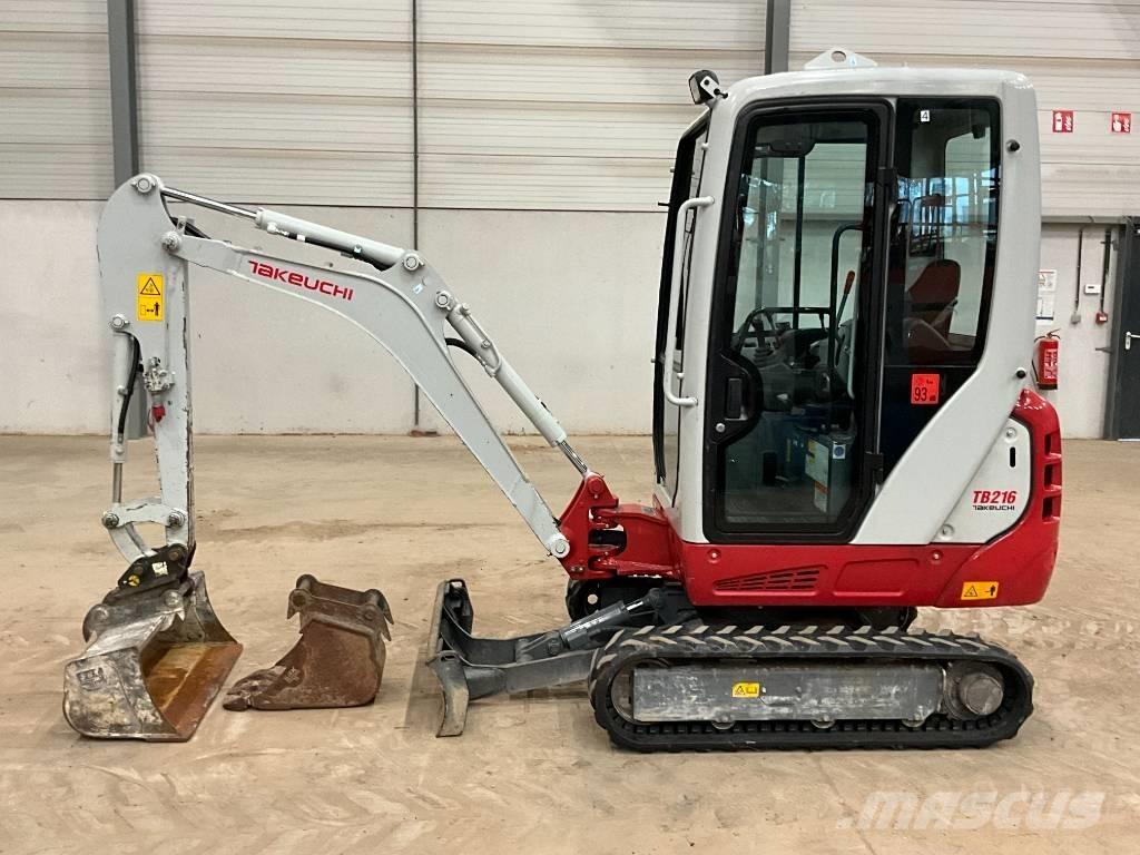 Takeuchi TB 216 Mini bageri <7t