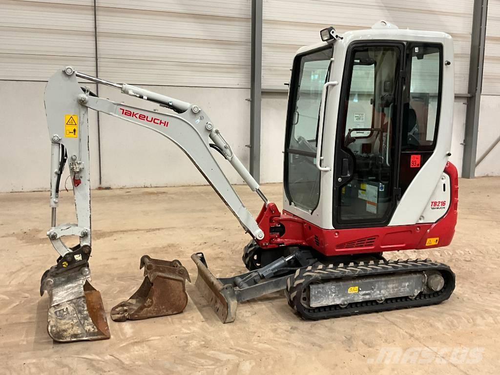 Takeuchi TB 216 Mini bageri <7t