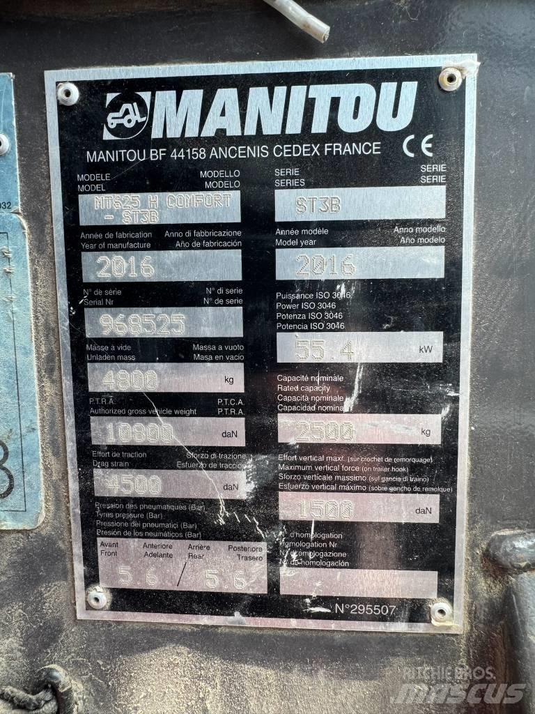 Manitou MT 625 H Teleskopski viličari