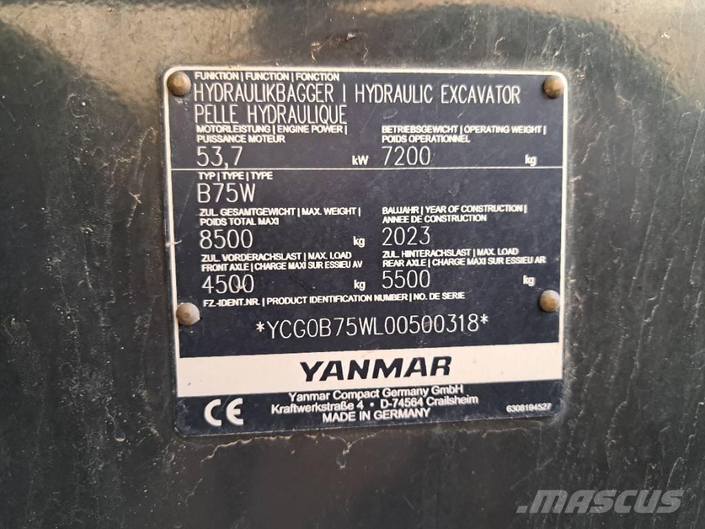 Schaeff B75W Bageri na kotačima