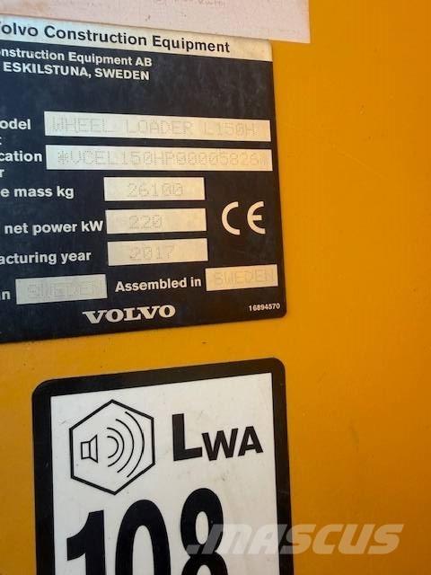 Volvo L 150 H Utovarivači na kotačima