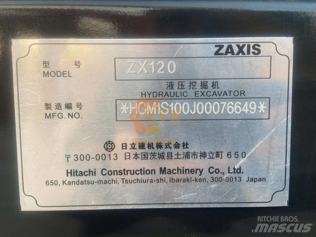 Hitachi ZX 120 Bageri gusjeničari
