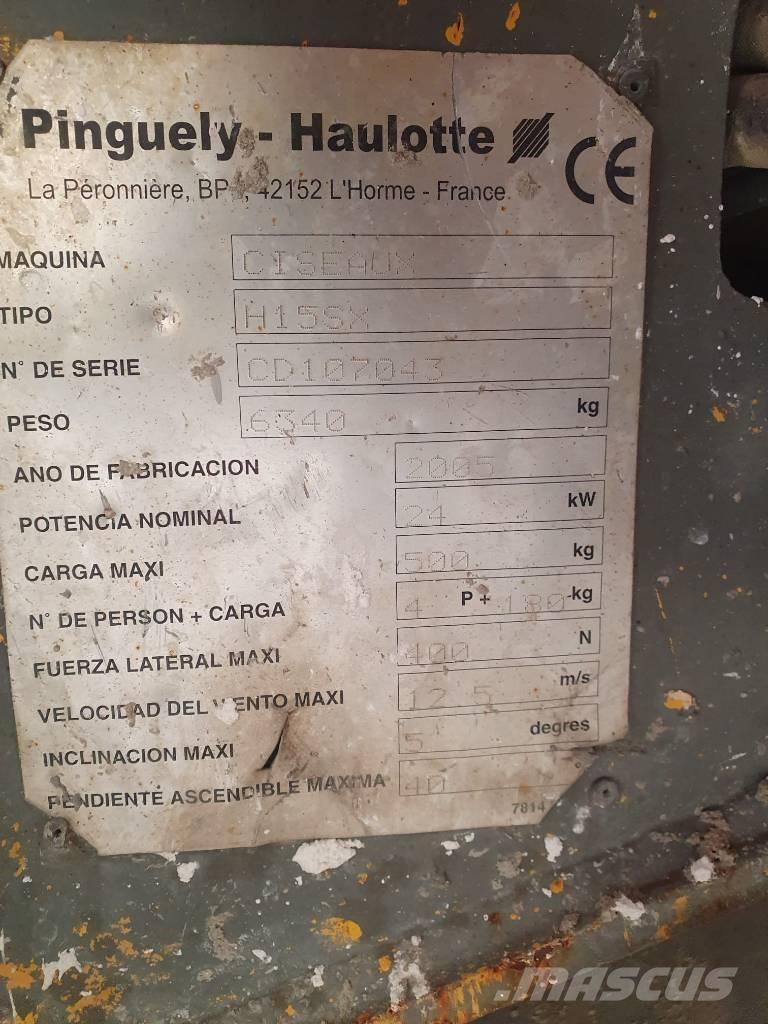 Haulotte H 15 SX Škaraste platforme