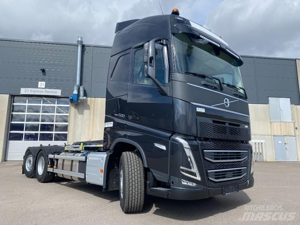 Volvo FH 500 Rol kiper kamioni s kukama za dizanje