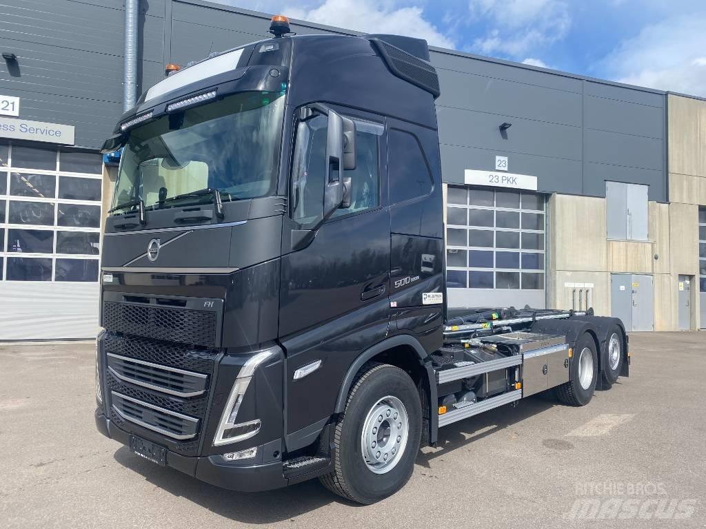 Volvo FH 500 Rol kiper kamioni s kukama za dizanje