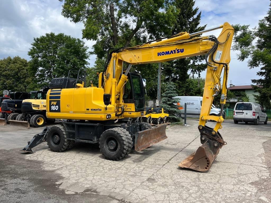 Komatsu PW 160-11 Bageri na kotačima