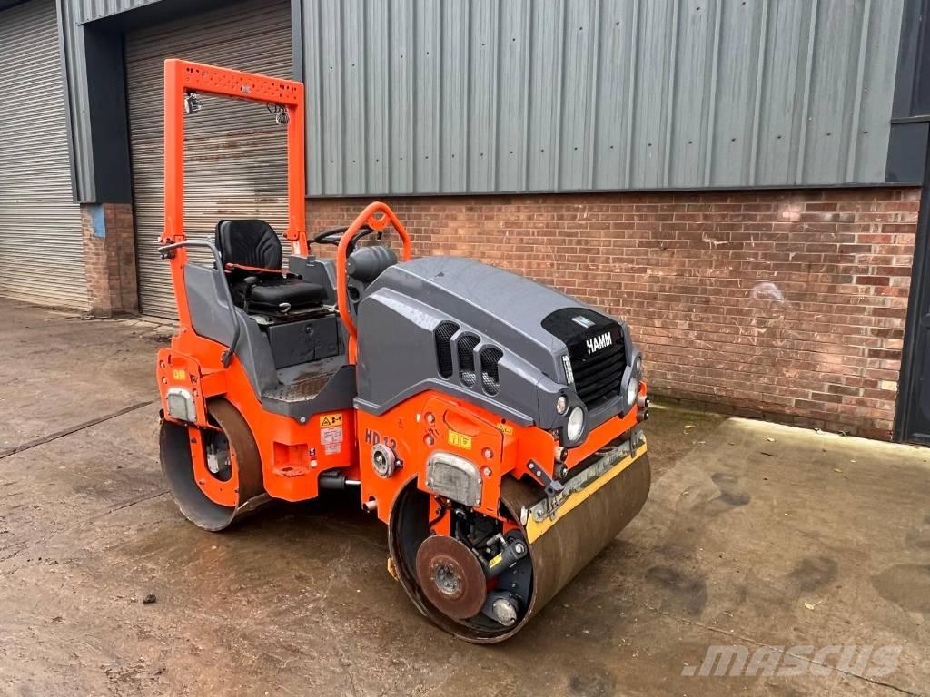 Hamm HD 12 VV Valjci sa dvojnim bubnjem