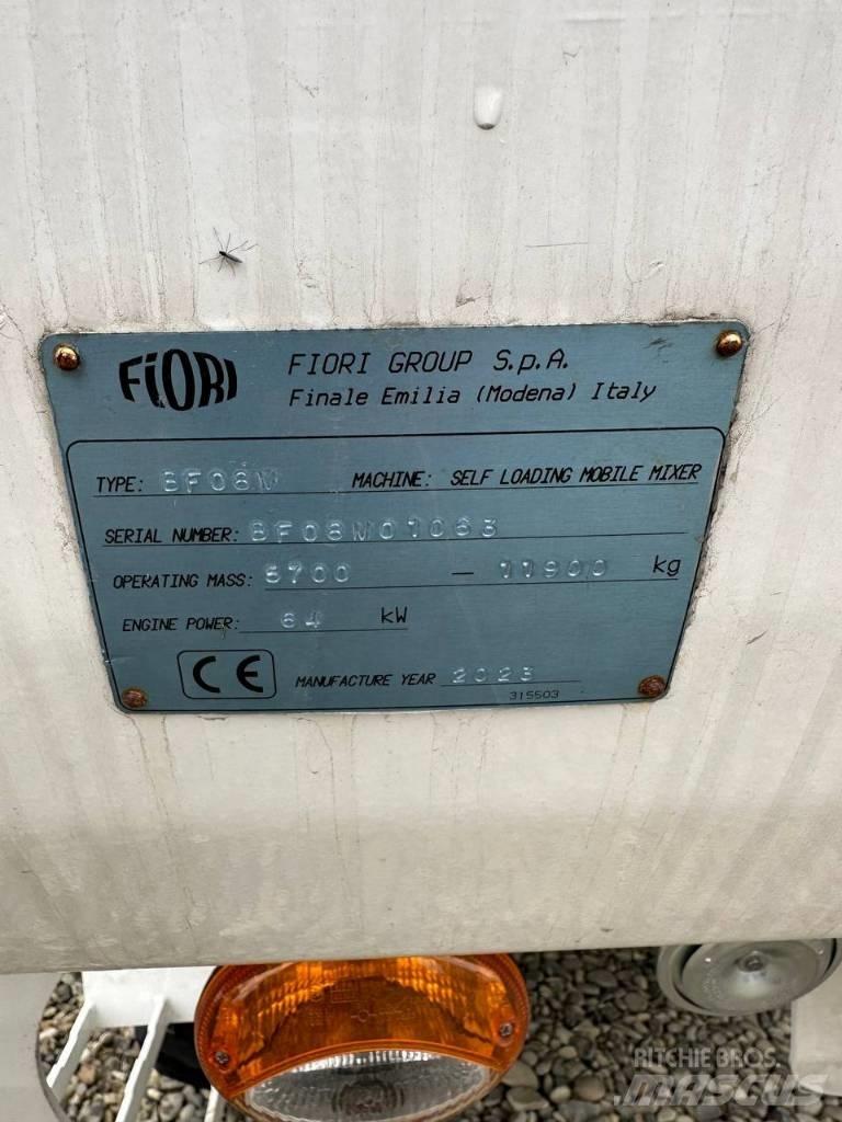 Fiori DB260 Kamioni mikseri za beton