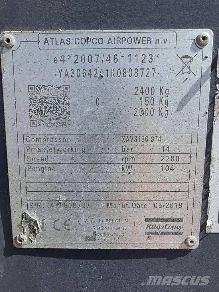 Atlas Copca XAVS186 Pojačivači zraka
