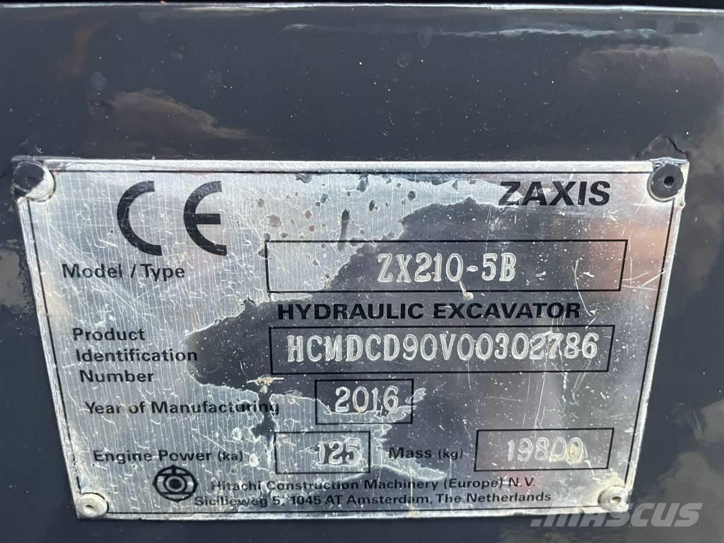 Hitachi ZX 210 LC-5B Bageri gusjeničari