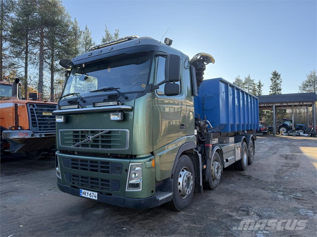 Volvo FH12 Rol kiper kamioni s kukama za dizanje