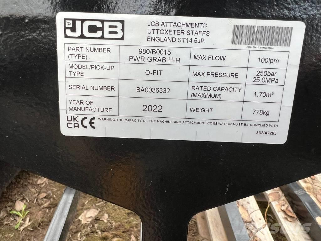 JCB 980/B0007 Grab Ostala oprema za utovarivanje i kopanje