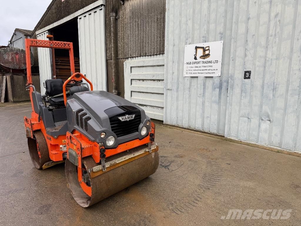 Hamm HD 12 VV Valjci sa dvojnim bubnjem