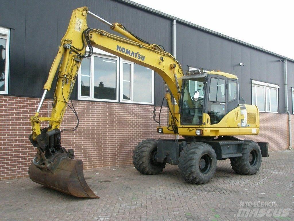 Komatsu PW140-7 Bageri na kotačima