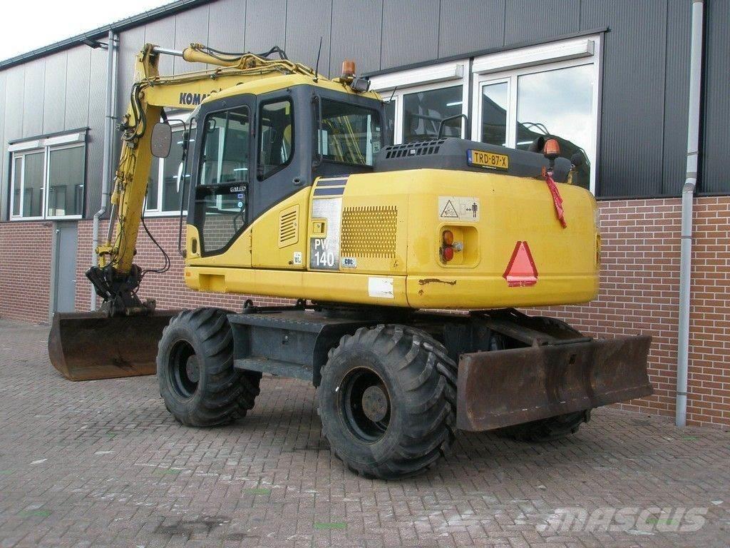Komatsu PW140-7 Bageri na kotačima