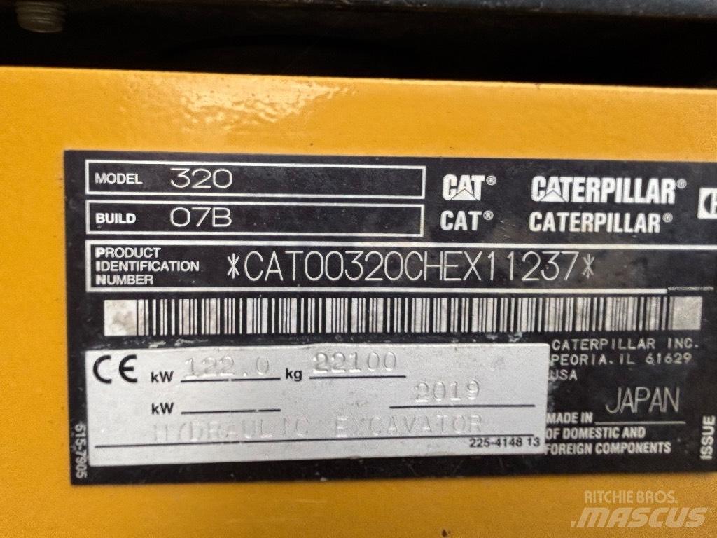 CAT 320 Bageri gusjeničari