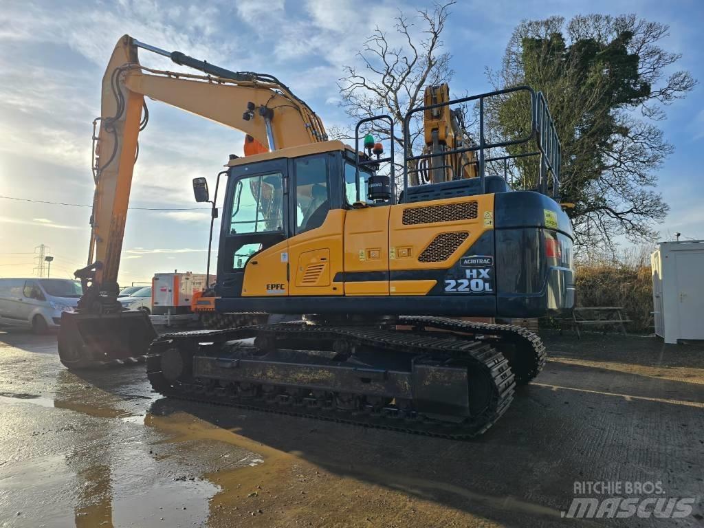 Hyundai HX220L Bageri gusjeničari
