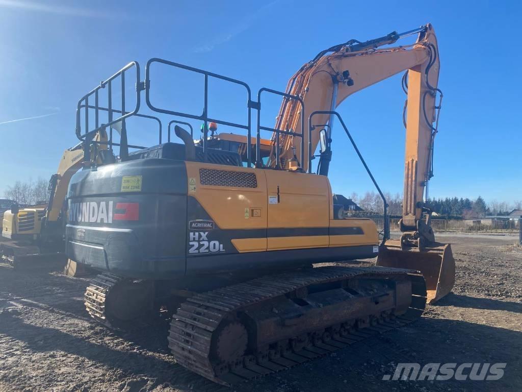 Hyundai HX220L Bageri gusjeničari