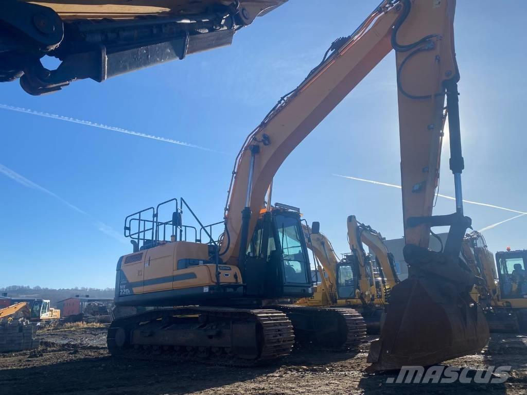 Hyundai HX220L Bageri gusjeničari