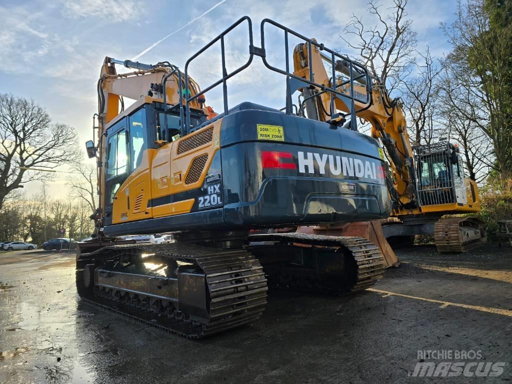 Hyundai HX220L Bageri gusjeničari