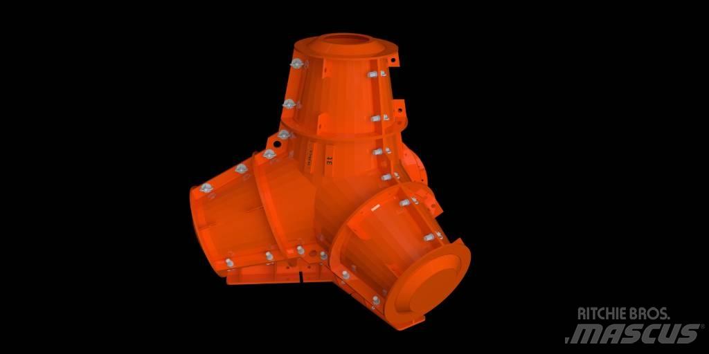  3A Block Tetrapod Betonski finišeri