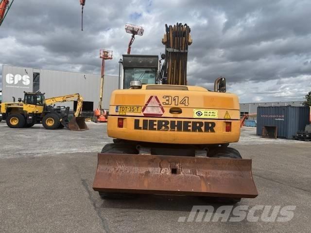 Liebherr A 314 Bageri na kotačima