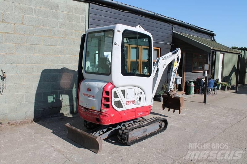 Takeuchi TB216 Mini bageri <7t
