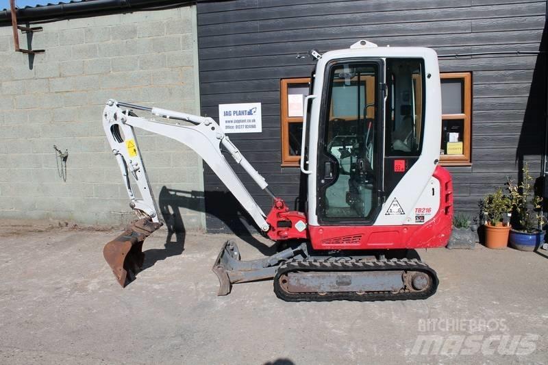 Takeuchi TB216 Mini bageri <7t