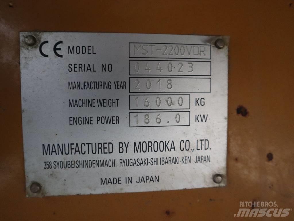 Morooka MST 2200 VDR Demperi na gusjenice