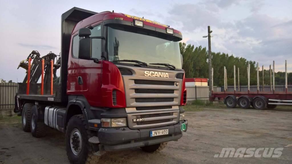 Scania R 420 Kamioni za drva