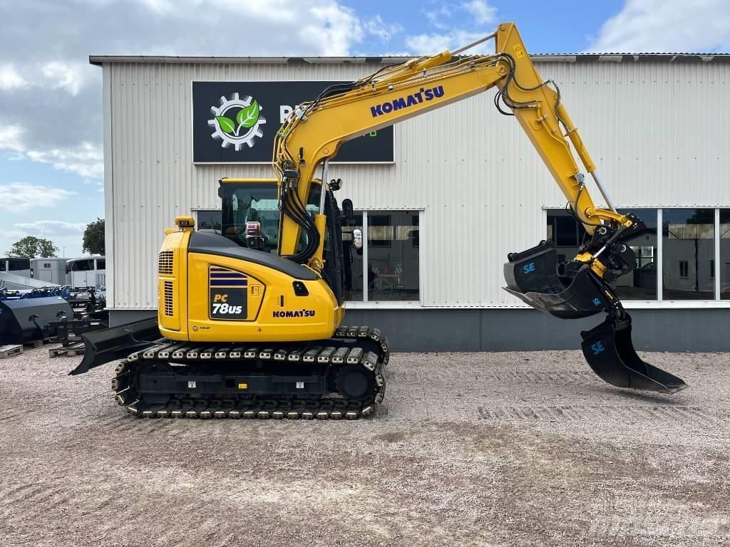 Komatsu PC78US-11E0 Midi bageri 7t – 12t