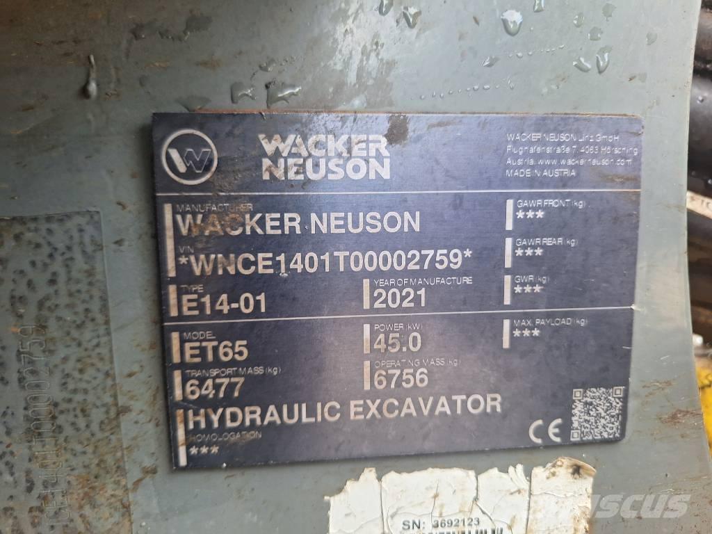 Wacker Neuson ET 65 Bageri gusjeničari