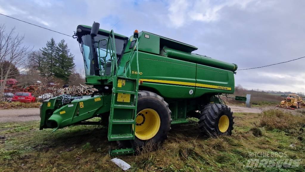 John Deere S 690 Kombajni