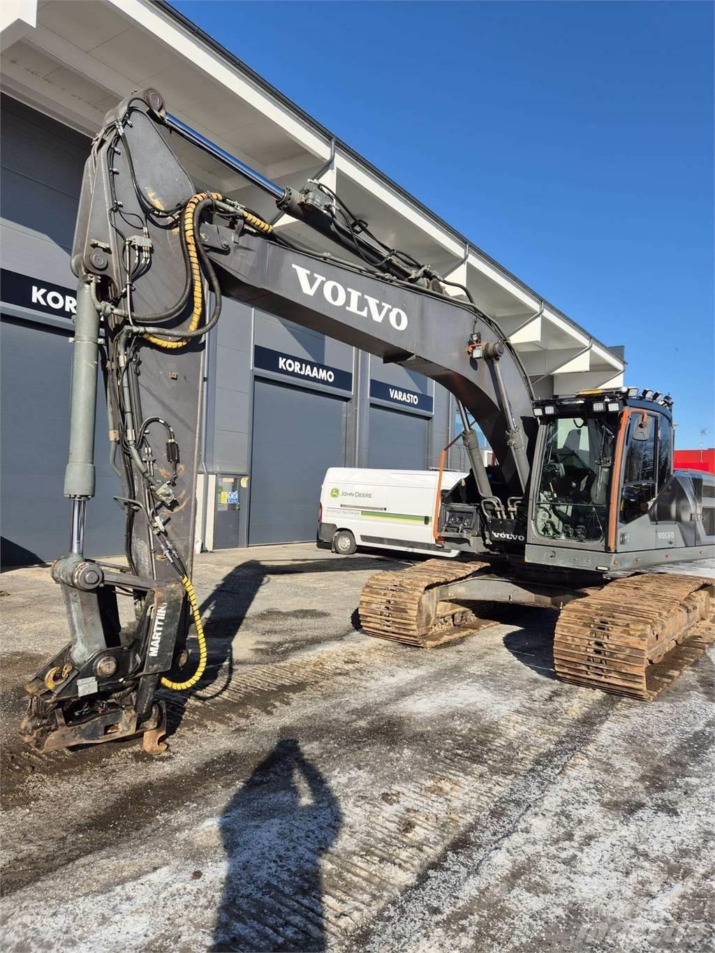 Volvo EC220EL Bageri gusjeničari
