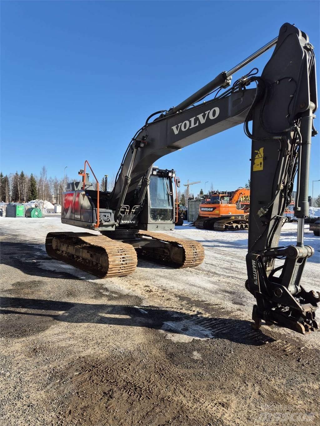 Volvo EC220EL Bageri gusjeničari