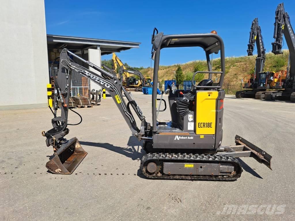 Volvo ECR 18 E Mini bageri <7t