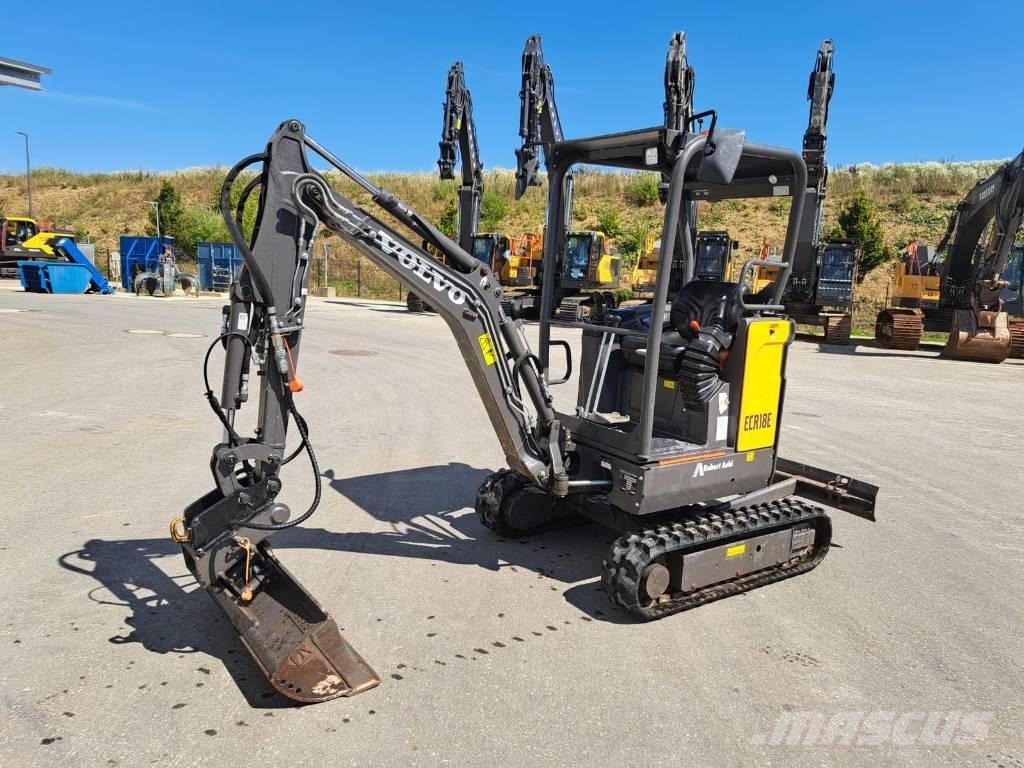 Volvo ECR 18 E Mini bageri <7t