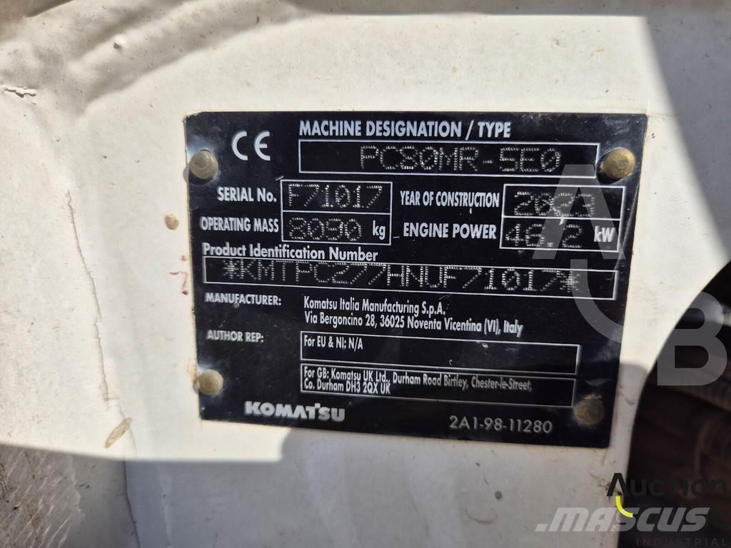 Komatsu PC80MR-3 Midi bageri 7t – 12t