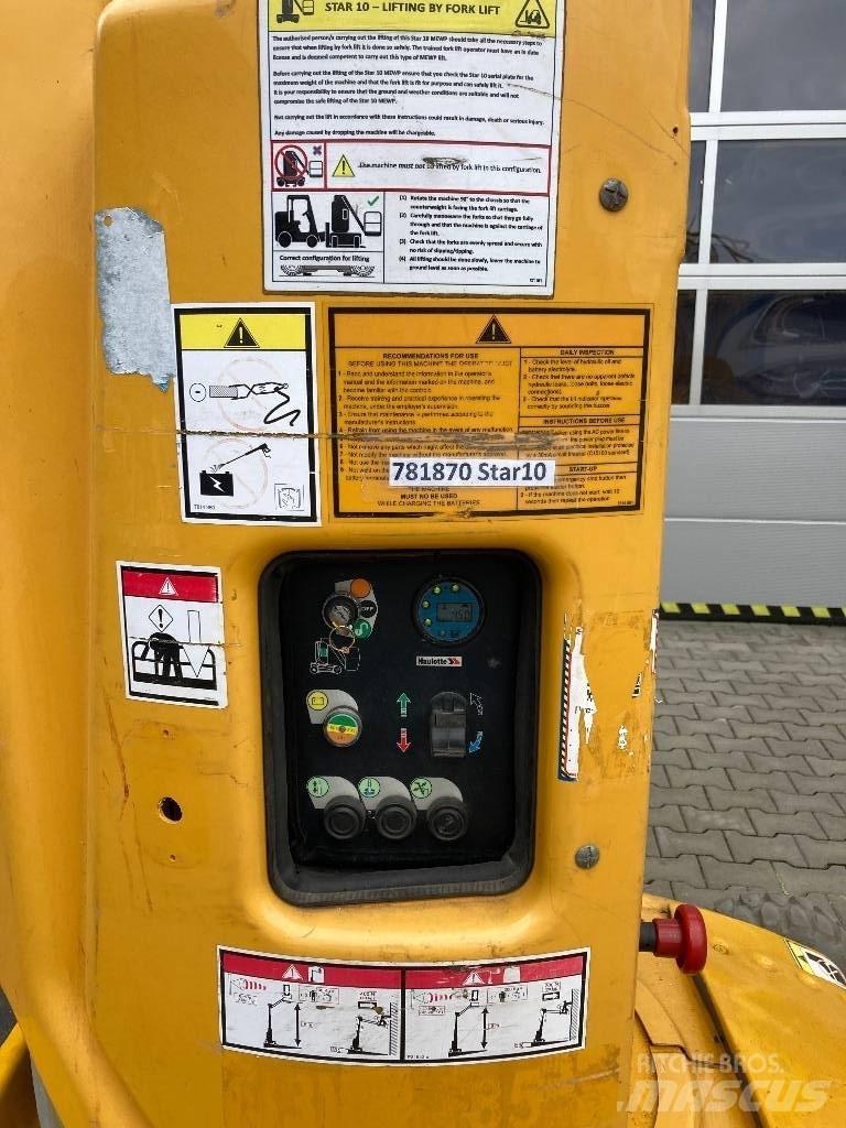 Haulotte Star 10 Teleskopske podizne platforme
