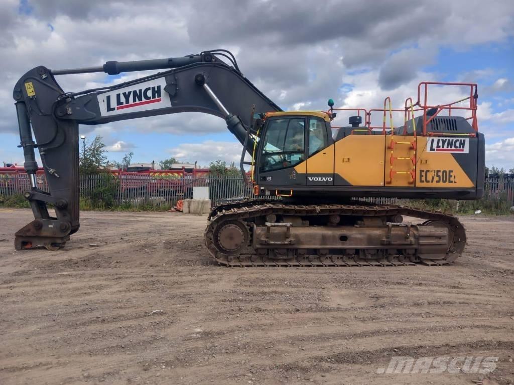 Volvo EC 750 EL Bageri gusjeničari
