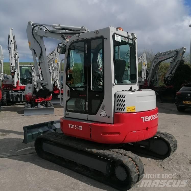 Takeuchi TB153FR Mini bageri <7t