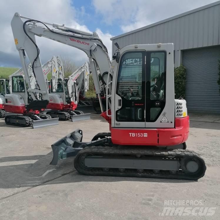 Takeuchi TB153FR Mini bageri <7t