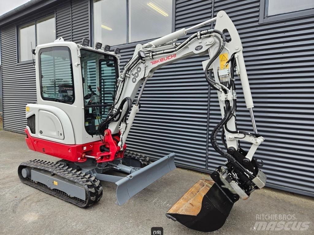 Takeuchi TB 225 Mini bageri <7t
