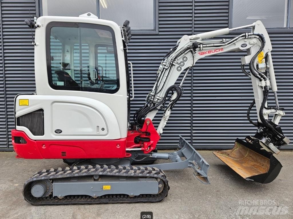 Takeuchi TB 225 Mini bageri <7t