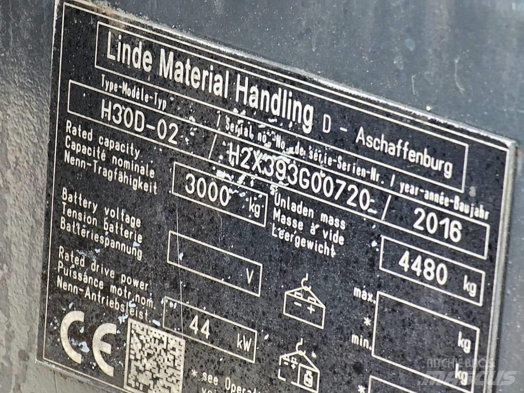 Linde H30D-02 Dizelski viličari