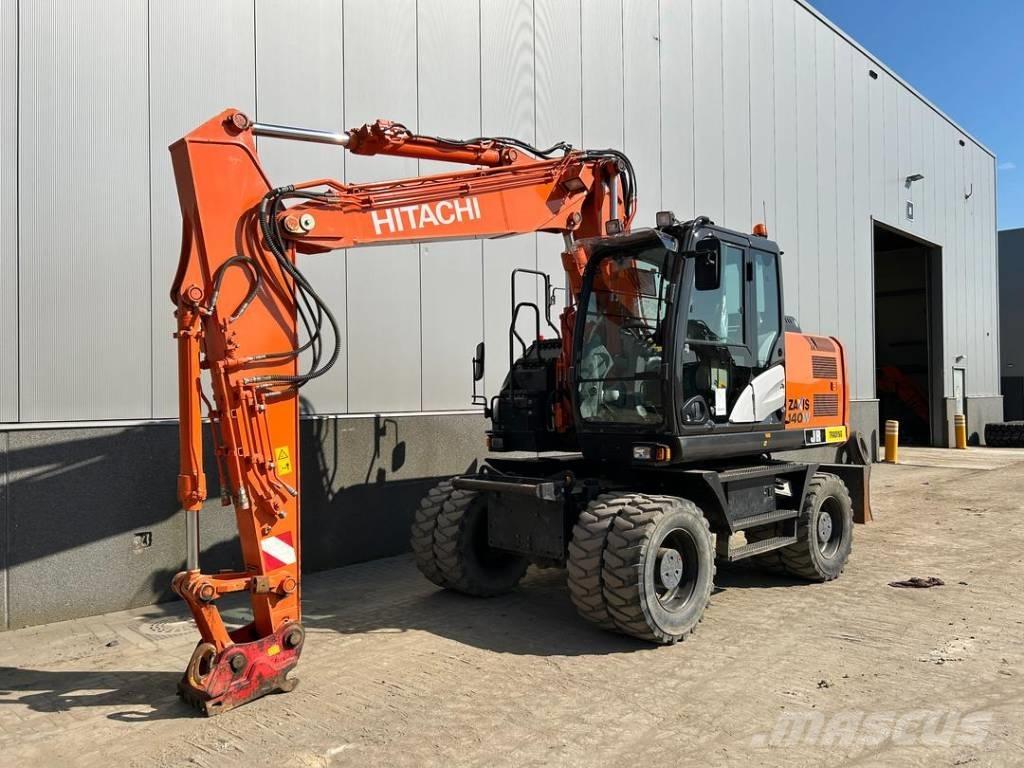 Hitachi ZX 140 W-5B Bageri na kotačima