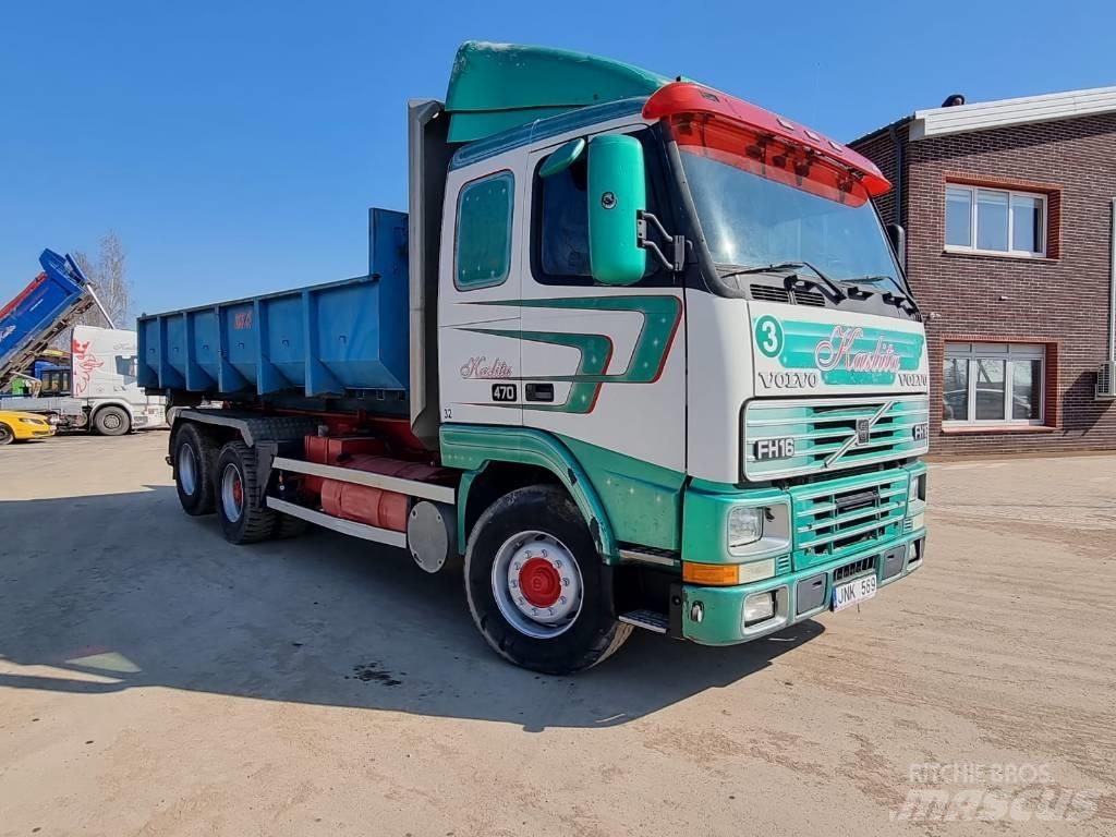 Volvo FH16 Rol kiper kamioni s kukama za dizanje