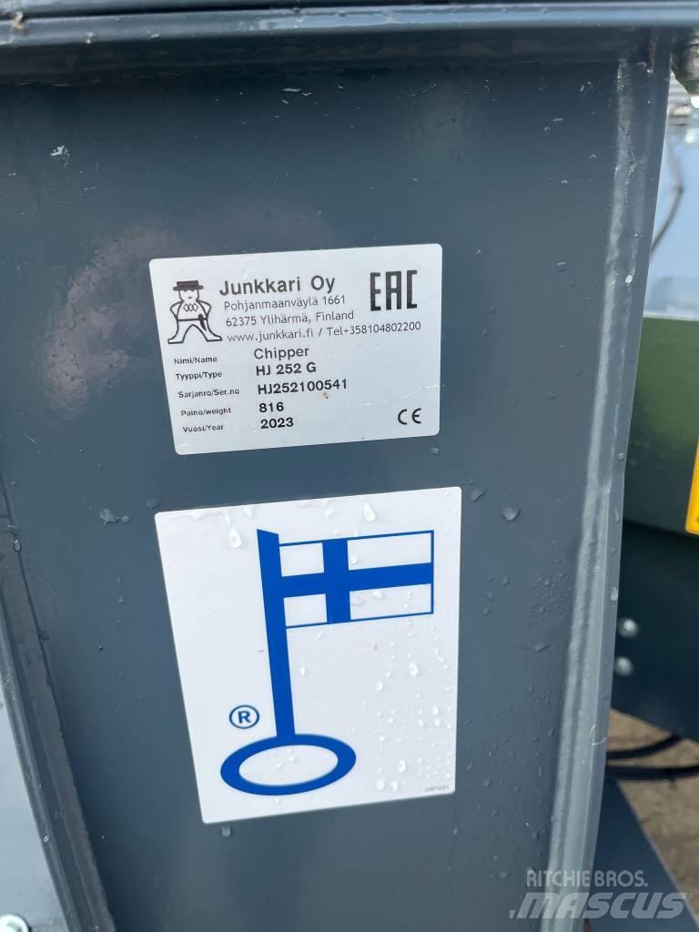 Junkkari HJ 252 G Drobilice za drvo / čiperi
