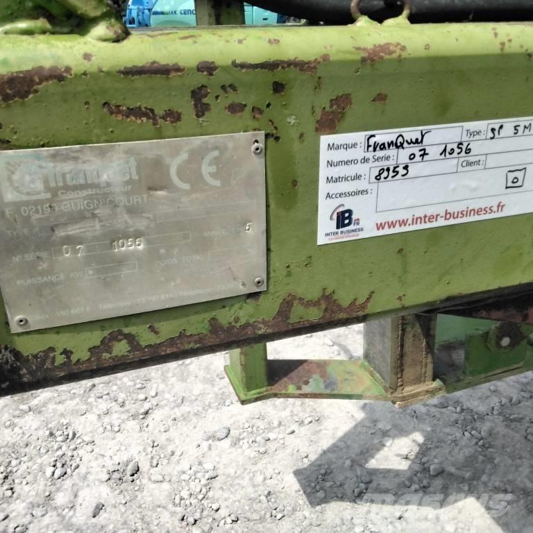 Franquet SP Drugi strojevi i priključci za obradu zemlje